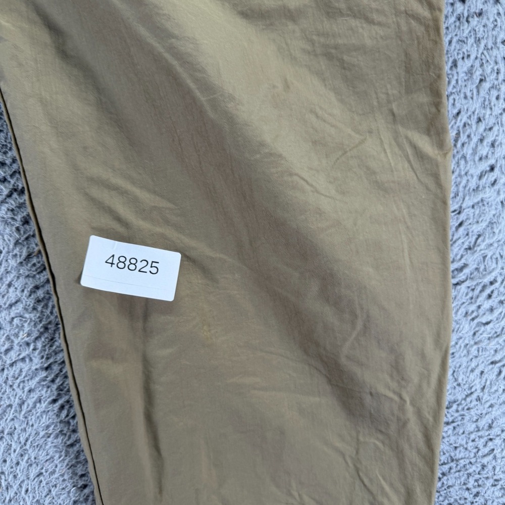 Guide Gear Pant Men XL Brown Nylon Windbreaker Cargo Convertible Hiking Gorpcore - Picture 9 of 9